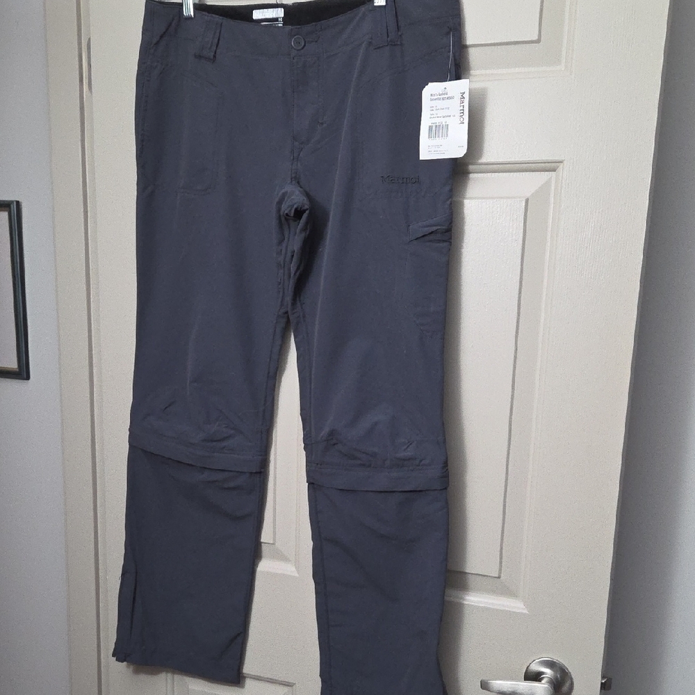 NWT MARMOT Dark Gray Hiking Pants